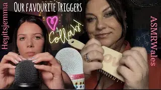 ASMR // Collab with @Heyitsjemma.  Our Favourite Triggers
