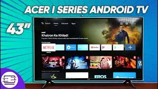 Acer I Series Android TV 43 Inch 4K UHD - 30W Dolby Audio, HDR10+, Android 11