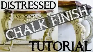 Secrets To Creating A Layered, Distressed Chalk Paint Finish