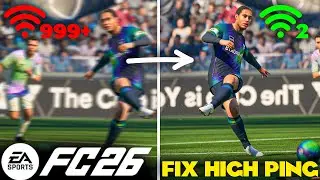 EA FC 26 how to fix High Ping or network connection lost - Tutorial