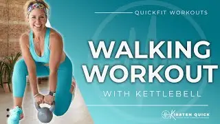 10 Minute Kettlebell Walk & Tone Workout | Low Impact | No Jumping