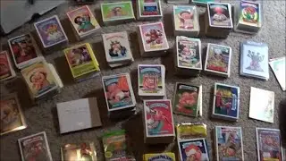 Garbage Pail Kids Collection - Part 1 - All my loose GPK cards before sorting