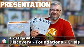 Terraforming Mars : Ares Expeditions (Foundations, Discovery, Crisis) - Présentation des extensions