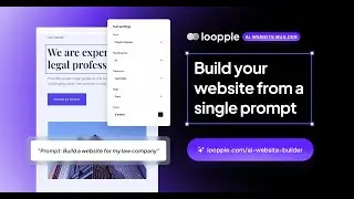 Loopple AI Website builder