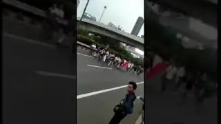 Anak STM bantu demo mahasiswa