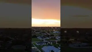 DJI Mini 4 Pro Hyperlaspe Sunset To Blue Hour | First Flight