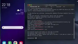 Android Meterpreter Exploit - Exemple pour le cours de sécurité