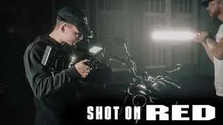 Shooting a Motorcycle Spec Ad on the RED Komodo // Behind The Scenes