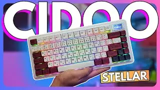 CIDOO STELLAR - UM TECLADO GAMER PREMIUM E RETRÔ!!!