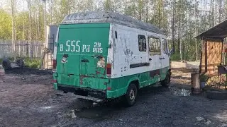 т1 мерседес, ремонт радиатора, переделки салона, замена масла