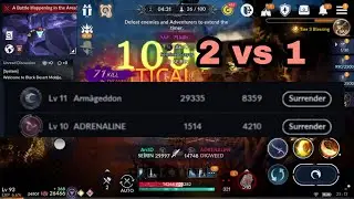 Black Desert Mobile : GvG ArcID vs Adrenaline TOP 1 Asia + Armagedon and their allies Coalesce !!
