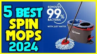 ✅Top 5 Best Spin Mops Review in 2024 - Top 5 Best Cleaning Mops 2024