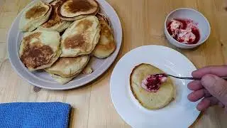 Рецепт вкусных оладьи. Готовится просто и быстро.