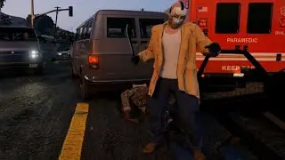 Jason Starts A Riot | Grand Theft Auto 5 (Friday the 13th)