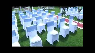 Settings for Outdoor Wedding