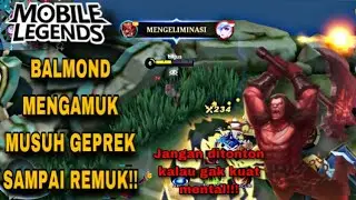 BALMOND BRUTAL MUSUH LANGSUNG KENA MENTAL!! ( Balmond build tersakit ) tips ampuh dari @Sirojer