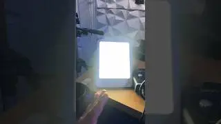 Blinding Light Therapy Lamp! 💡 #AmazonVine #TechReviews #gamingsetup