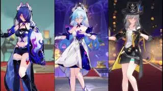 【4K / MMD/崩坏: 星穹铁道 Honkai: Star Rail】 Acheron Firefly  Robin/亚比囧囧囧//#Honkai: Star Rail