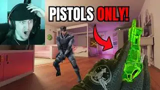 I Used EVERY Secondary Pistol In The GAME! 