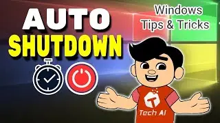 Set Auto Shutdown Timer on Windows 10 and 11 in Seconds