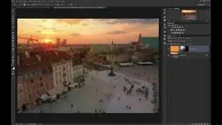 Add sunset glow to your photos