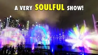 Soulful SPECTRA LIGHT & WATER SHOW! (Marina Bay Sands) 4K 🇸🇬