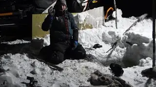 Проверка перемета в пургу, приходил пушистый воришка