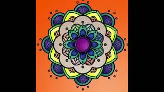 Mandala ile yaşam ağacı