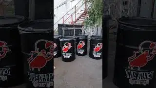 бочки столы для кафе