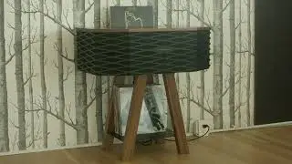 'The Loft' Record Console for Compact Spaces | Wrensilva