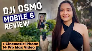 DJI Osmo Mobile 6 REVIEW + CINEMATIC iPhone 14 Pro Max ProRes Footage on the Gimbal