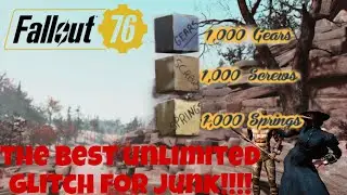 FALLOUT 76 BEST JUNK/SCRAP GLITCH! (EASY)