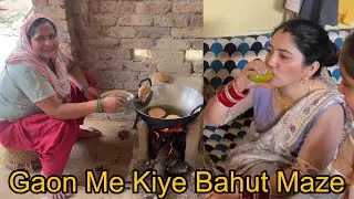 अपने पतिदेव के गाँव में किए मज़े😍 | Village Vlog