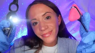 ASMR / Face Exam (medical roleplay)