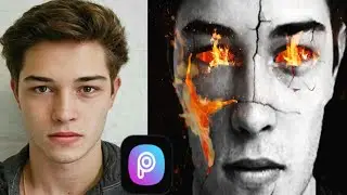 Pengeditan Wajah Api II  Picsart  Tutorial Pengeditan Seluler