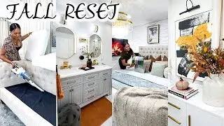 HOME DECORATING IDEAS : COZY FALL CLEAN & DECORATE WITH ME | OMABELLETV
