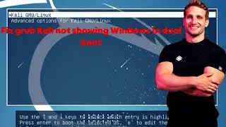 Fix grub Kali not showing Windows in dual boot