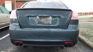 2009 Pontiac G8 GT Blueline Performance Shots Fired Cam Cold Start