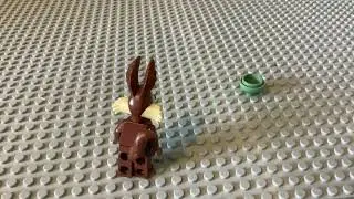 Road runner vs Wile E Coyote (Lego stop motion)