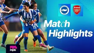 HIGHLIGHTS | Brighton v Arsenal | WSL