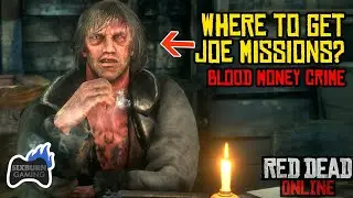 RED DEAD ONLINE Where to get Joe Missions - The Saloons Contract Blood Money