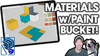 Using MATERIALS in SketchUp for Ipad! Getting Started with SketchUp for IPad 5