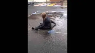 Mud puddle dare