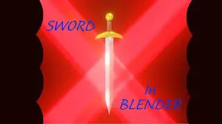 how to make sword in blender
