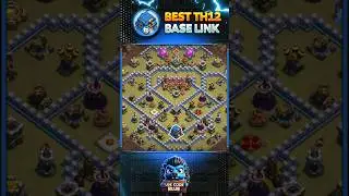 TH12 War BASE for HARD MODE in 2024 ⚒️ | PROOF Replays 🛡 | 