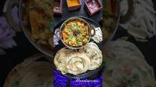 Ernakulam's Nool Paratha and Vegetable Korma