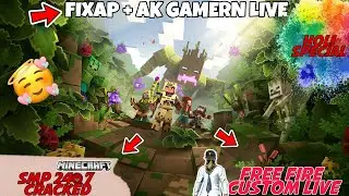 PLAY MINECRAFT SMP CRACKED + PUBLIC 24/7 @AK GAMERN