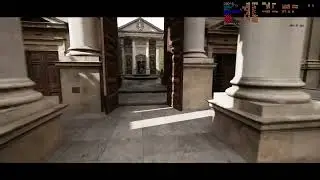ScansFactory Rome Unreal Engine 5.5 demo, 13500, GTX 970, 1920X1080, high, capped, nvme