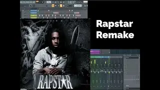 Polo G -- Rapstar Instrumental Remake FL Studio Tutorial (Free FLP in Description)