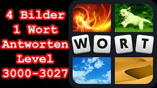 4 Bilder 1 Wort - Level 3000-3027 - Löse 6 Rätsel aus dem Bereich Wohnen! - Lösungen Antworten